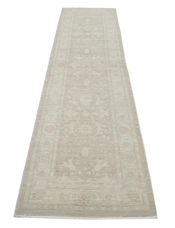 Hand Knotted Fine Serenity Wool Rug 2' 4" x 9' 7" - No. AT12831