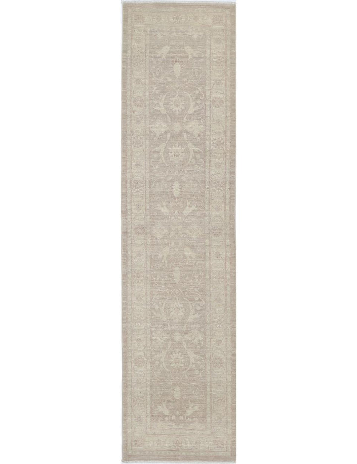 Hand Knotted Fine Serenity Wool Rug 2' 4" x 9' 7" - No. AT12831