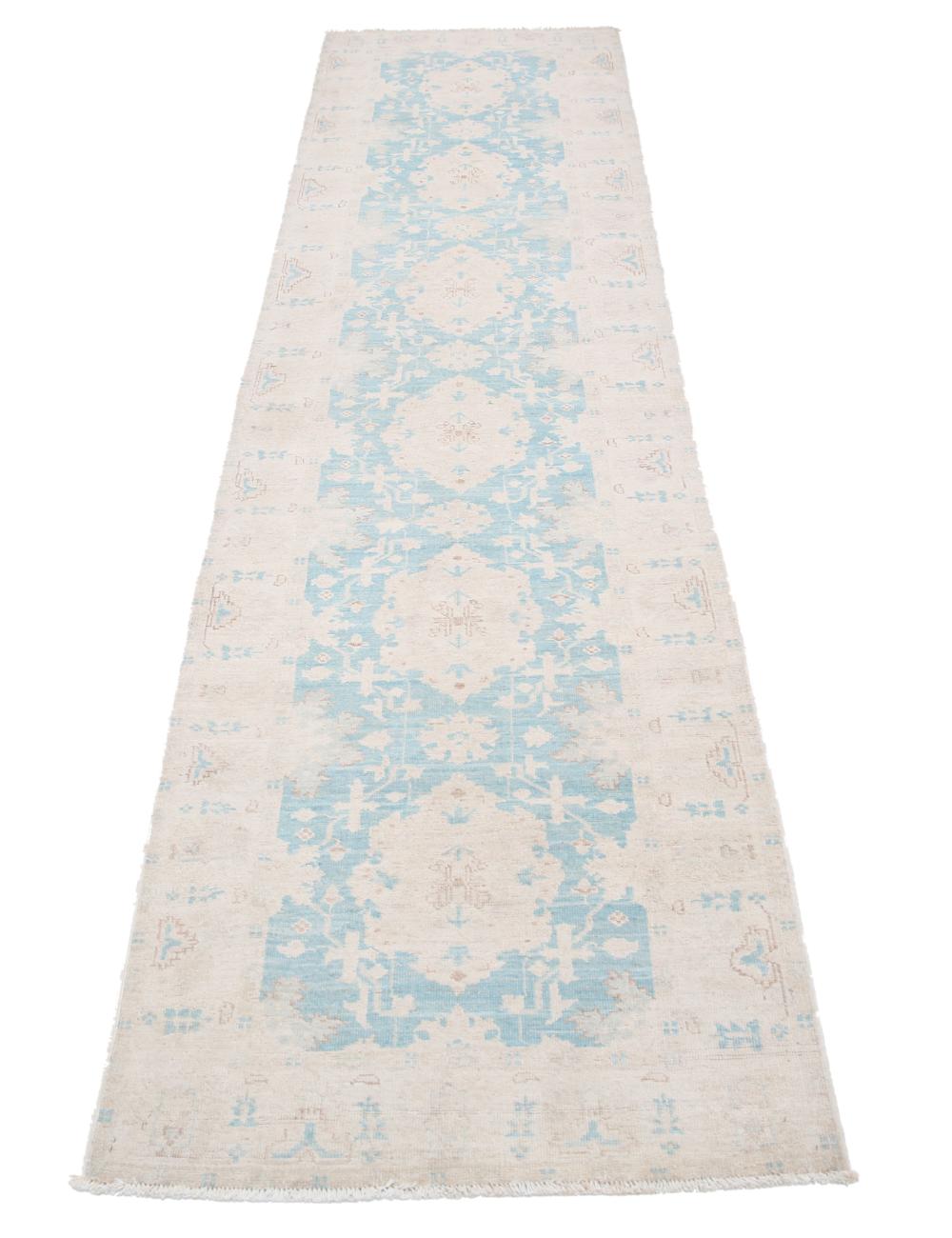 Hand Knotted Serenity Wool Rug 2' 5" x 9' 10" - No. AT49672