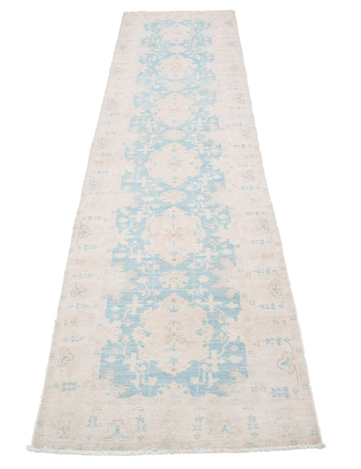 Hand Knotted Serenity Wool Rug 2' 5" x 9' 10" - No. AT49672