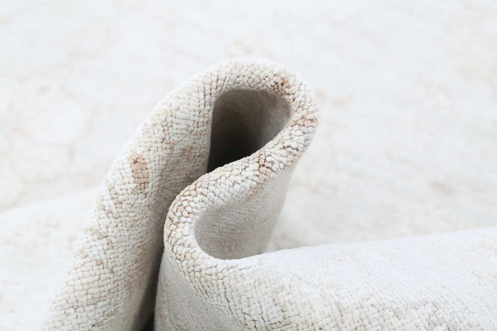 Hand Knotted Serenity Wool Rug 8' 1" x 8' 0" - No. AT12843