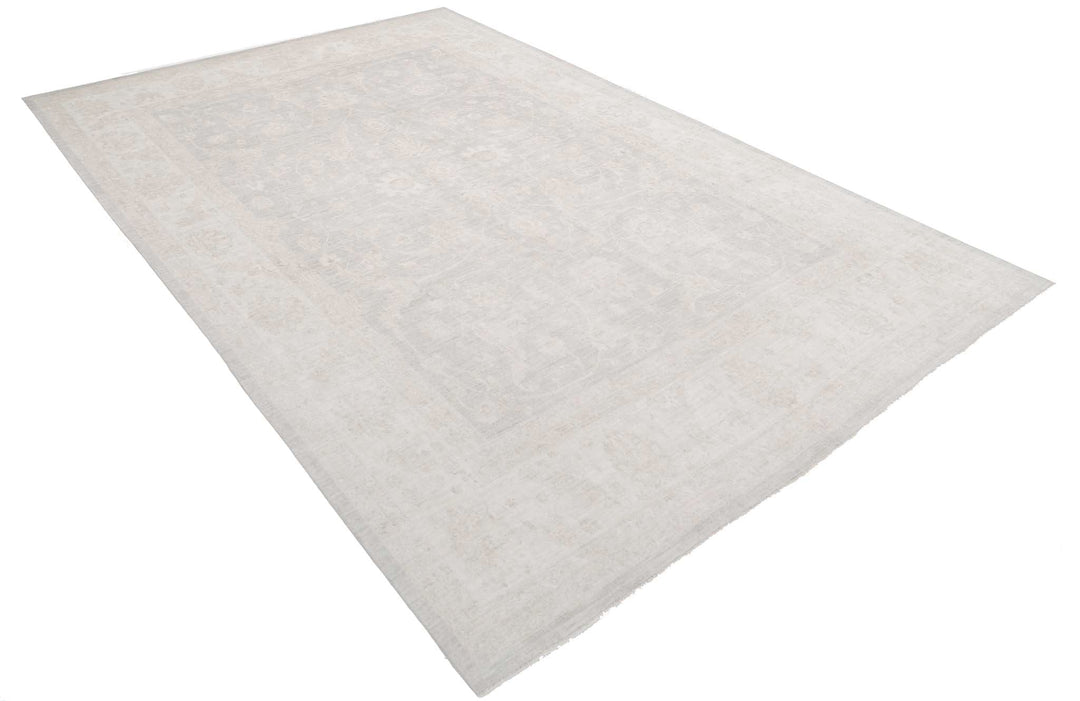 Hand Knotted Serenity Wool Rug 12' 1" x 14' 2" - No. AT58512
