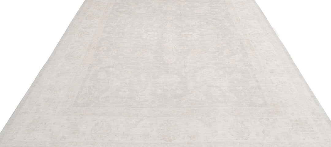 Hand Knotted Serenity Wool Rug 12' 1" x 14' 2" - No. AT58512