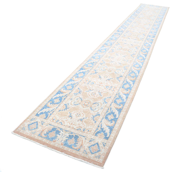Hand Knotted Serenity Wool Rug 2' 11" x 17' 7" - No. AT71802
