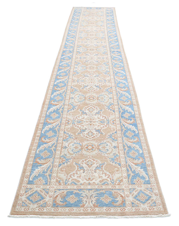 Hand Knotted Serenity Wool Rug 2' 11" x 17' 7" - No. AT71802