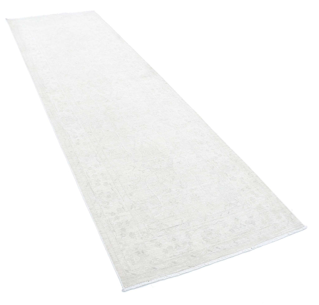 Hand Knotted Serenity Wool Rug 3' 2" x 10' 9" - No. AT58764