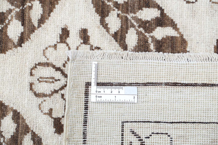 Hand Knotted Serenity Wool Rug 3' 9" x 16' 2" - No. AT54613