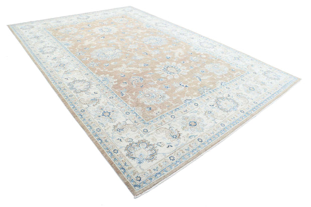 Hand Knotted Serenity Wool Rug 8' 8" x 12' 9" - No. AT87340