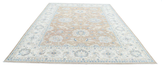 Hand Knotted Serenity Wool Rug 8' 8" x 12' 9" - No. AT87340