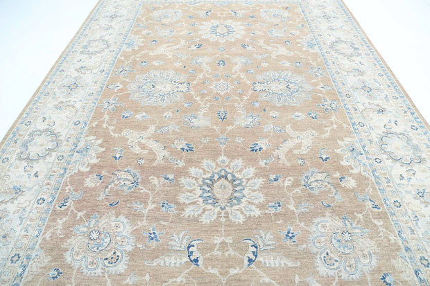 Hand Knotted Serenity Wool Rug 8' 8" x 12' 9" - No. AT87340