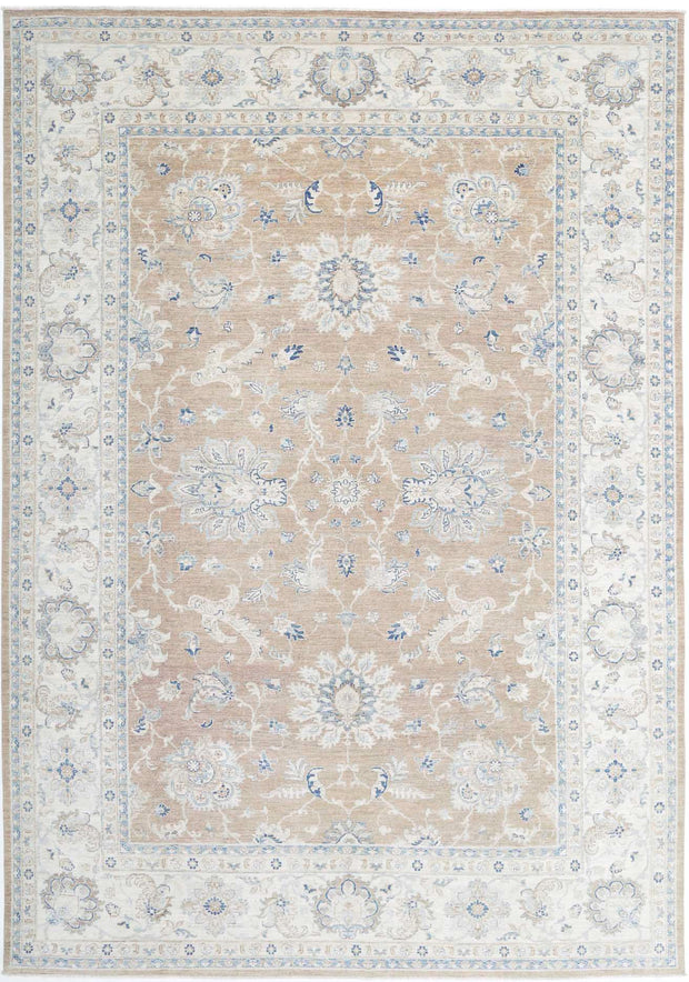 Hand Knotted Serenity Wool Rug 8' 8" x 12' 9" - No. AT87340