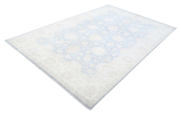 Hand Knotted Serenity Wool Rug 6' 4" x 9' 10" - No. AT30768