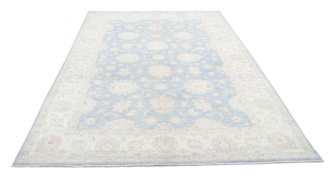 Hand Knotted Serenity Wool Rug 6' 4" x 9' 10" - No. AT30768