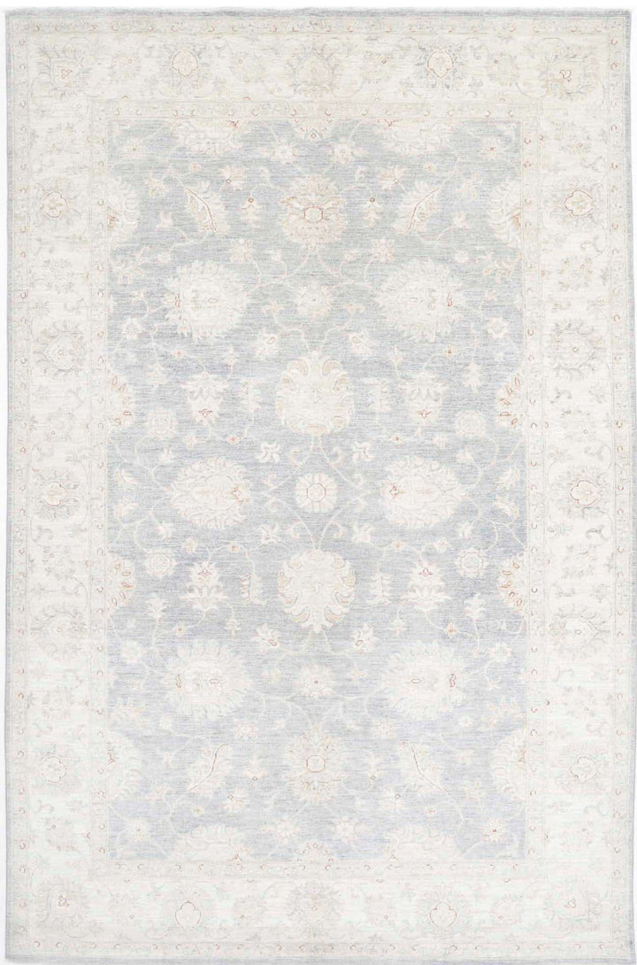Hand Knotted Serenity Wool Rug 6' 4" x 9' 10" - No. AT30768