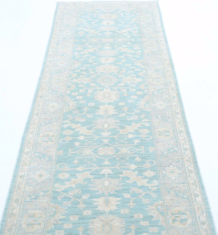 Hand Knotted Serenity Wool Rug 2' 7" x 9' 5" - No. AT12064