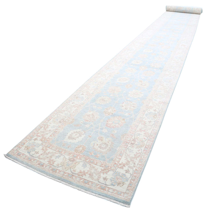 Hand Knotted Serenity Wool Rug 4' 1" x 43' 4" - No. AT63806