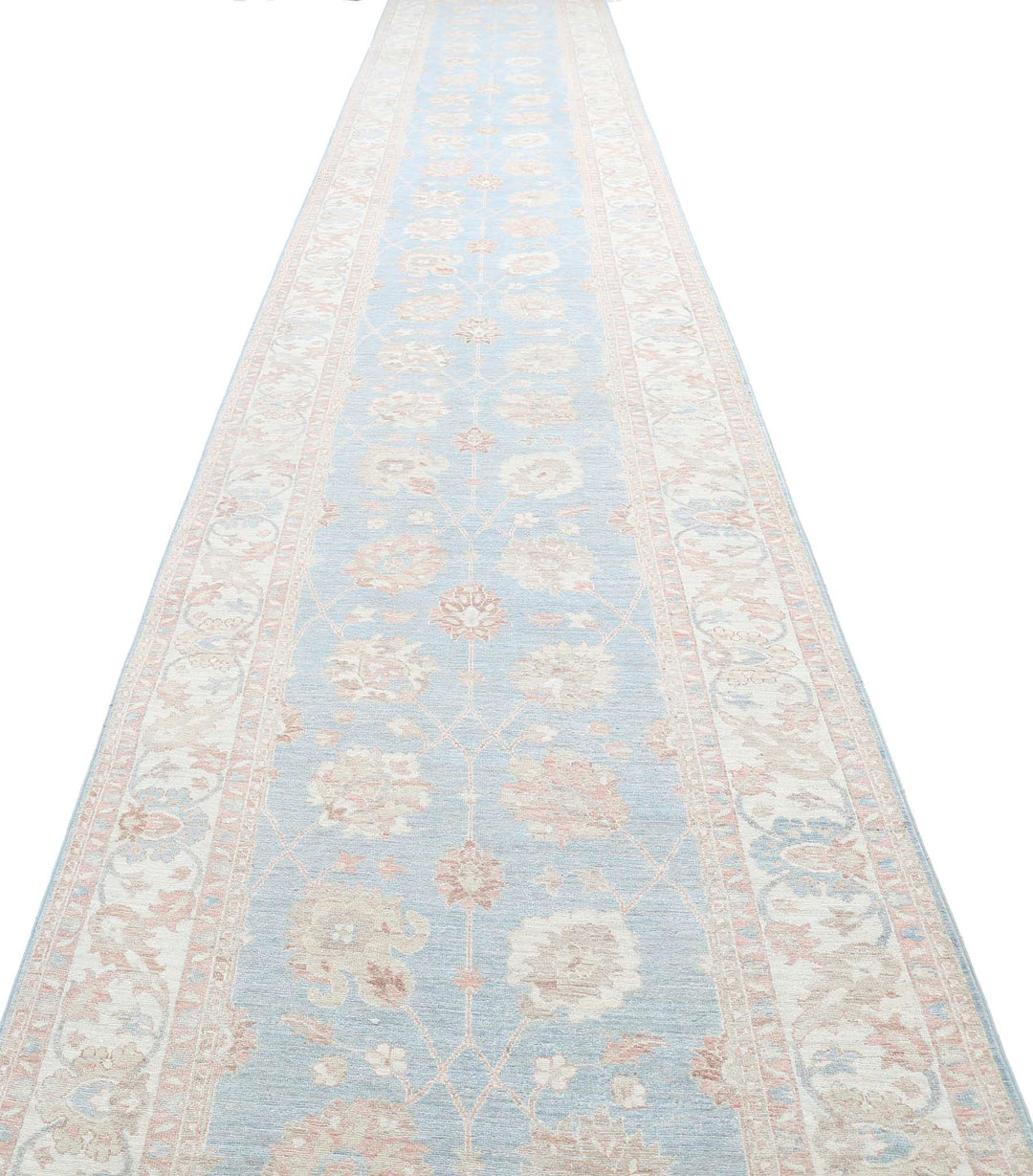 Hand Knotted Serenity Wool Rug 4' 1" x 43' 4" - No. AT63806