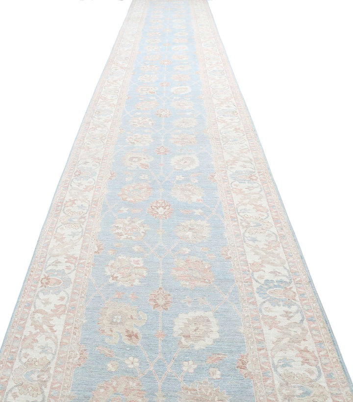 Hand Knotted Serenity Wool Rug 4' 1" x 43' 4" - No. AT63806