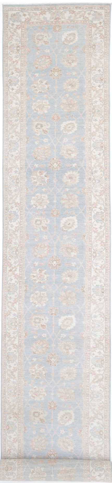 Hand Knotted Serenity Wool Rug 4' 1" x 43' 4" - No. AT63806