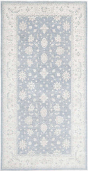 Hand Knotted Serenity Wool Rug 6' 6" x 13' 1" - No. AT75461
