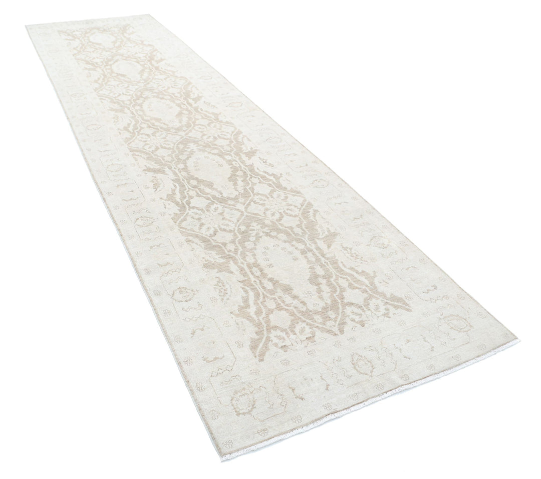 Hand Knotted Serenity Wool Rug 3' 11" x 14' 6" - No. AT43407