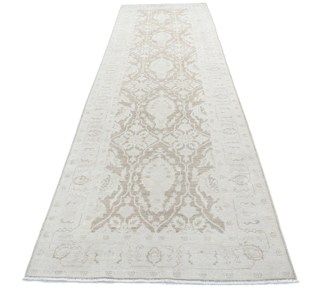 Hand Knotted Serenity Wool Rug 3' 11" x 14' 6" - No. AT43407