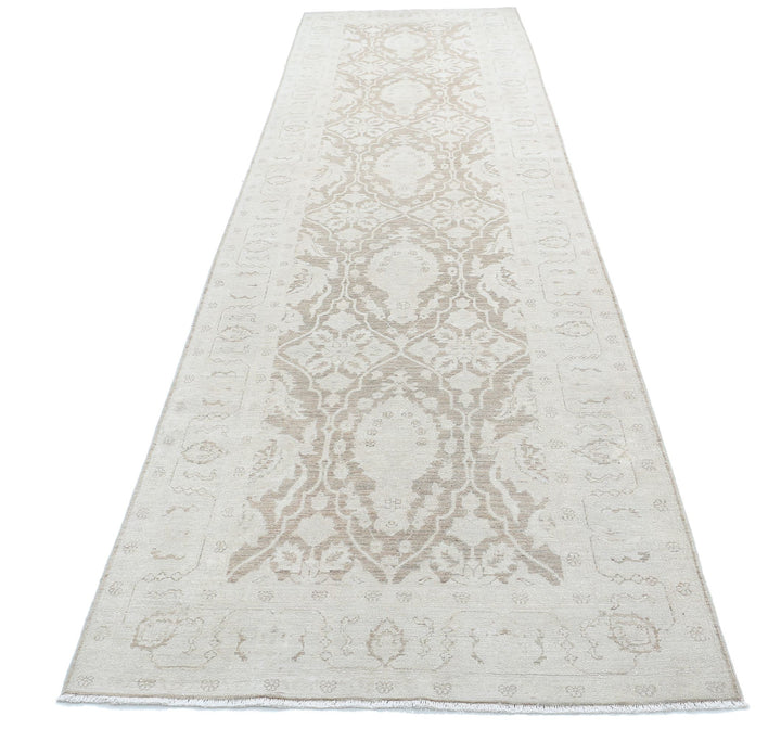 Hand Knotted Serenity Wool Rug 3' 11" x 14' 6" - No. AT43407