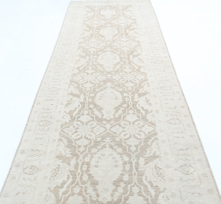 Hand Knotted Serenity Wool Rug 3' 11" x 14' 6" - No. AT43407