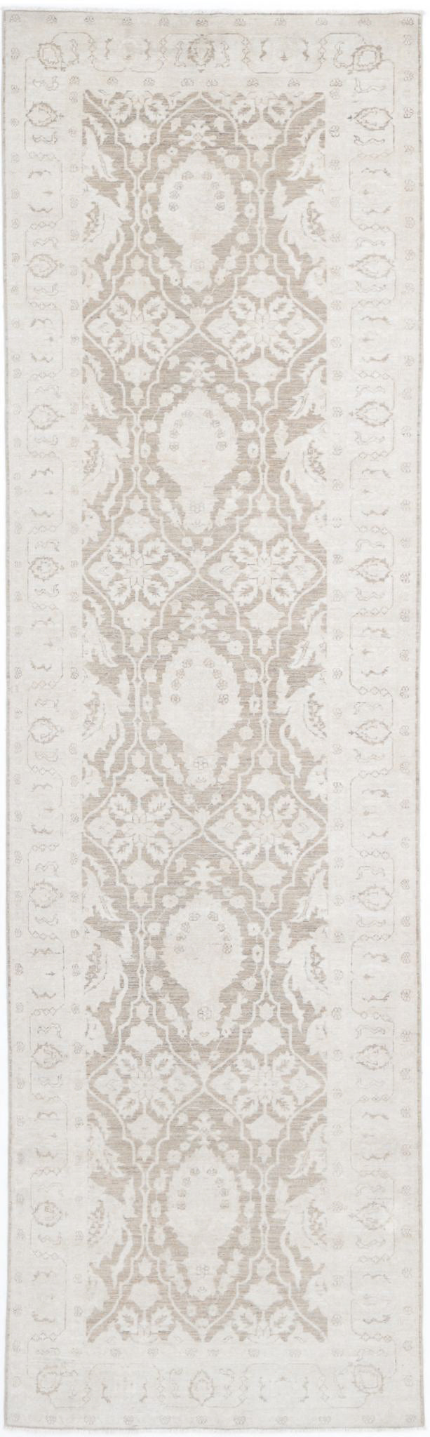 Hand Knotted Serenity Wool Rug 3' 11" x 14' 6" - No. AT43407