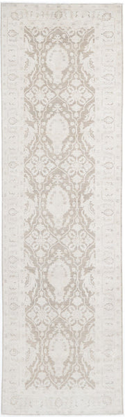 Hand Knotted Serenity Wool Rug 3' 11" x 14' 6" - No. AT43407
