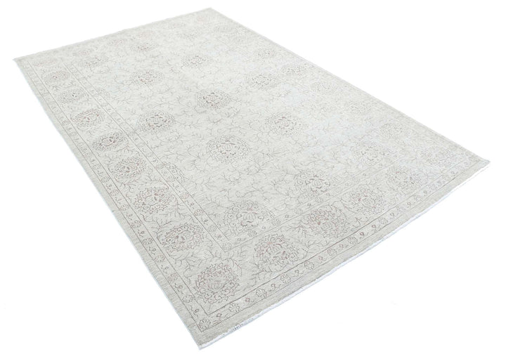 Hand Knotted Serenity Wool Rug 5' 4" x 8' 2" - No. AT89952