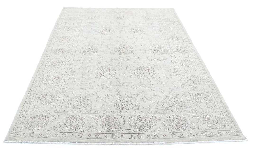 Hand Knotted Serenity Wool Rug 5' 4" x 8' 2" - No. AT89952