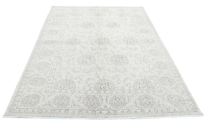 Hand Knotted Serenity Wool Rug 5' 4" x 8' 2" - No. AT89952