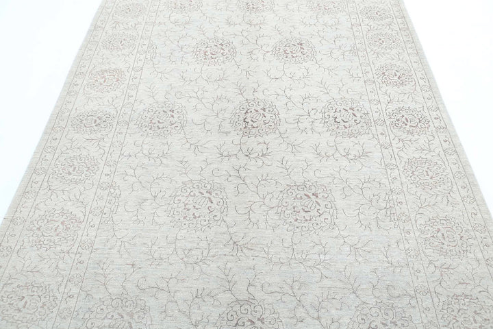 Hand Knotted Serenity Wool Rug 5' 4" x 8' 2" - No. AT89952