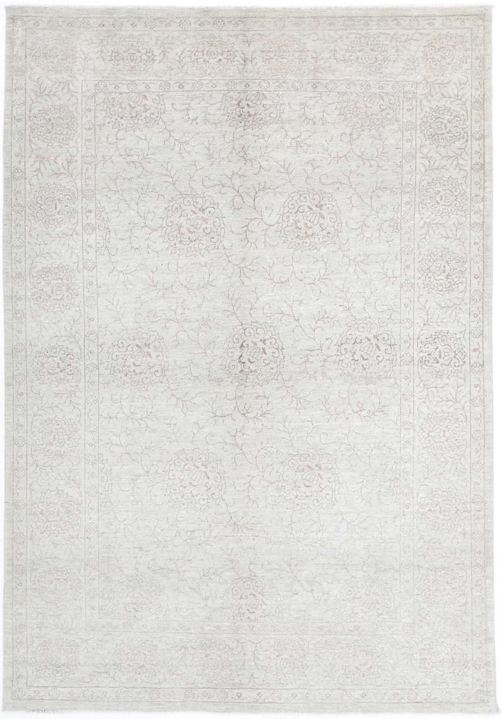 Hand Knotted Serenity Wool Rug 5' 4" x 8' 2" - No. AT89952