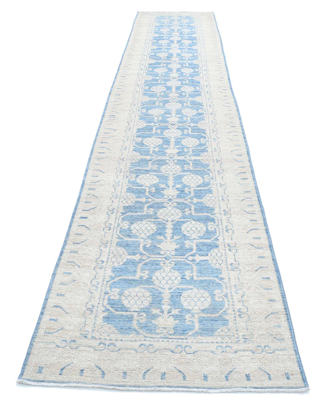 Hand Knotted Serenity Wool Rug 3' 0" x 17' 4" - No. AT28900