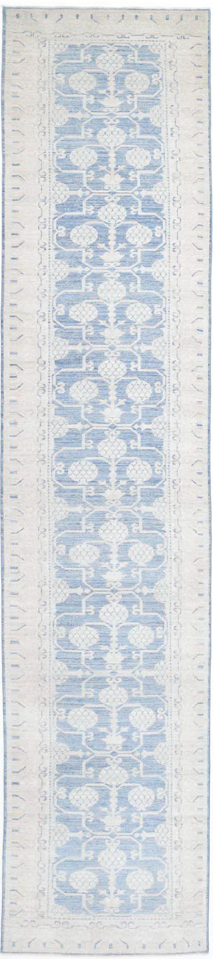 Hand Knotted Serenity Wool Rug 3' 0" x 17' 4" - No. AT28900