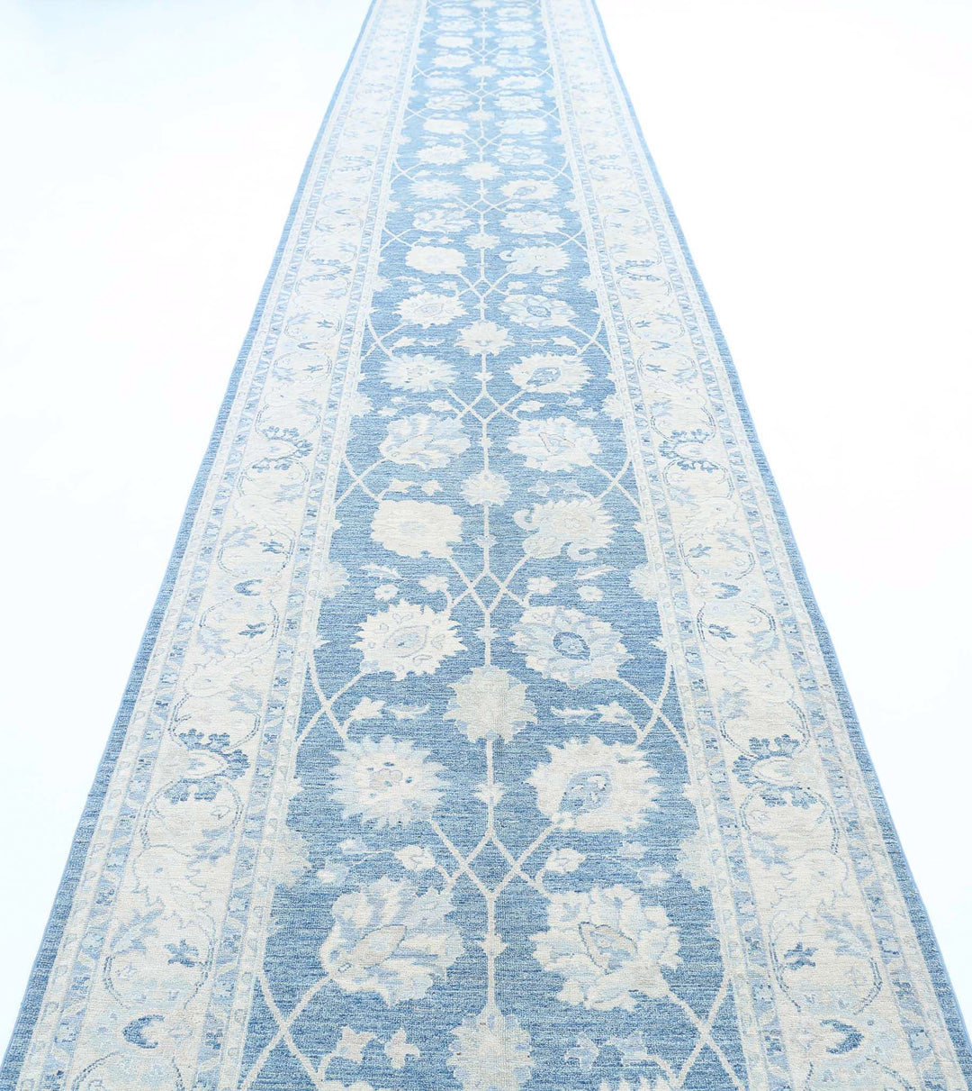 Hand Knotted Serenity Wool Rug 4' 0" x 25' 7" - No. AT66261
