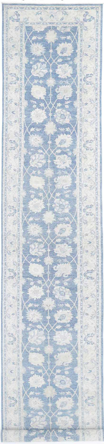 Hand Knotted Serenity Wool Rug 4' 0" x 25' 7" - No. AT66261