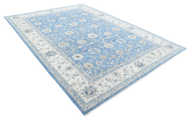 Hand Knotted Serenity Wool Rug 8' 1" x 11' 5" - No. AT30068