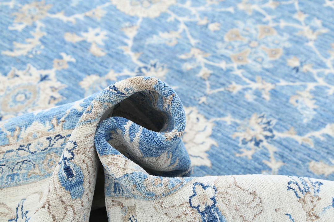 Hand Knotted Serenity Wool Rug 8' 1" x 11' 5" - No. AT30068