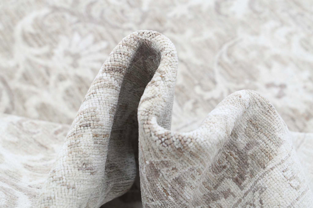 Hand Knotted Serenity Wool Rug 8' 9" x 11' 8" - No. AT37168