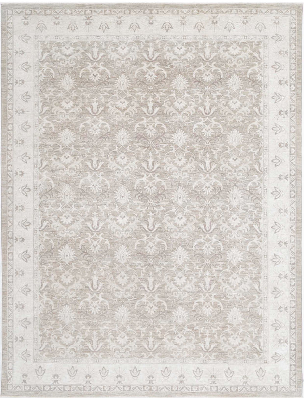 Hand Knotted Serenity Wool Rug 8' 9" x 11' 8" - No. AT37168