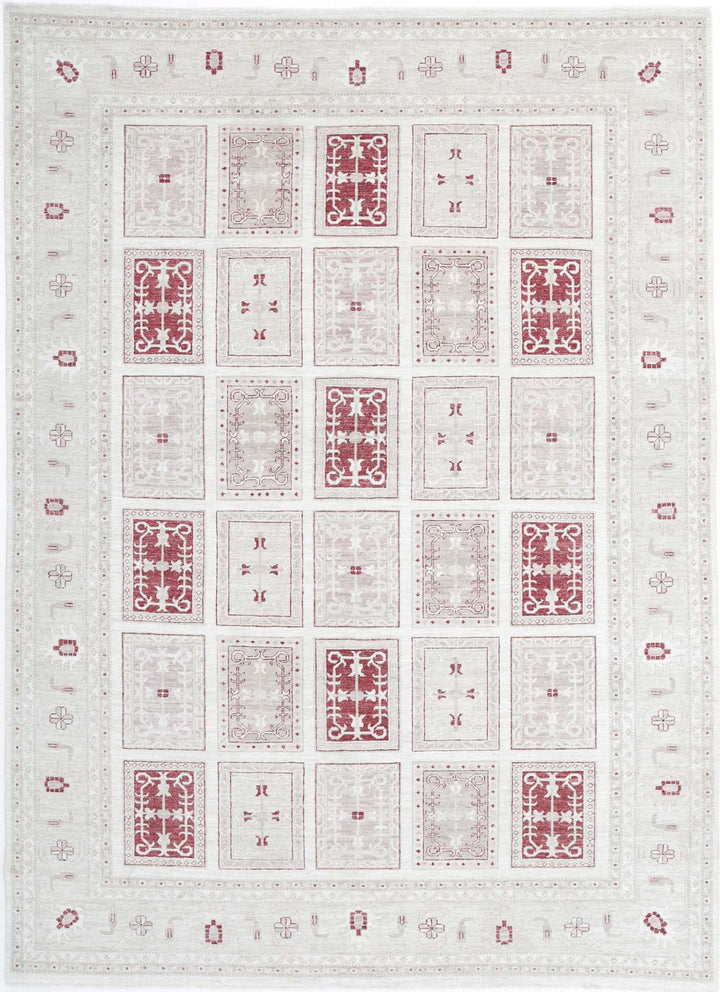 Hand Knotted Serenity Wool Rug 8' 1" x 11' 2" - No. AT87772