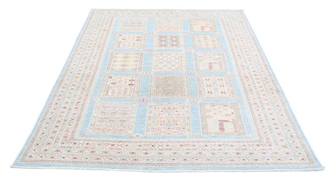 Hand Knotted Serenity Wool Rug 5' 7" x 7' 11" - No. AT71705