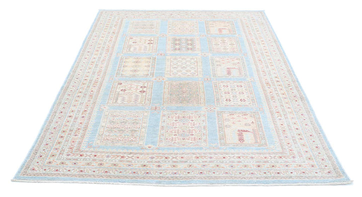 Hand Knotted Serenity Wool Rug 5' 7" x 7' 11" - No. AT71705