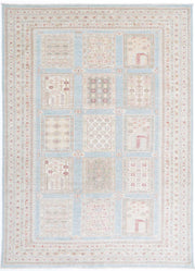 Hand Knotted Serenity Wool Rug 5' 7" x 7' 11" - No. AT71705