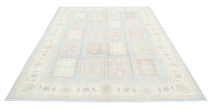 Hand Knotted Serenity Wool Rug 6' 8" x 9' 8" - No. AT22549