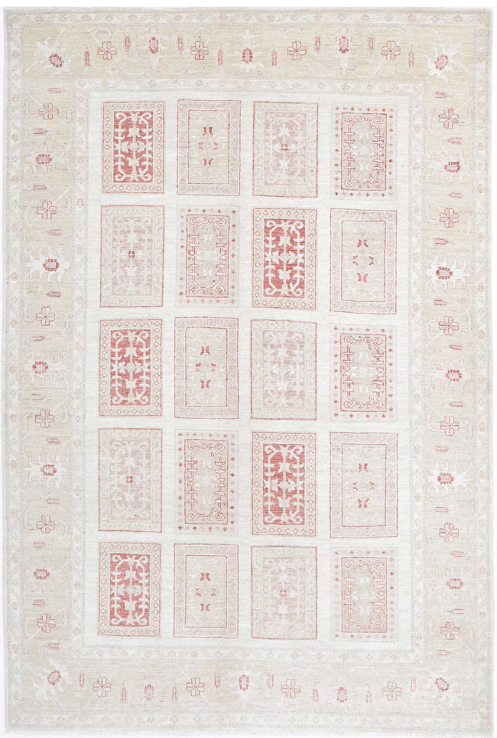 Hand Knotted Serenity Wool Rug 5' 6" x 8' 0" - No. AT71996