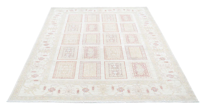 Hand Knotted Serenity Wool Rug 5' 6" x 7' 11" - No. AT31279
